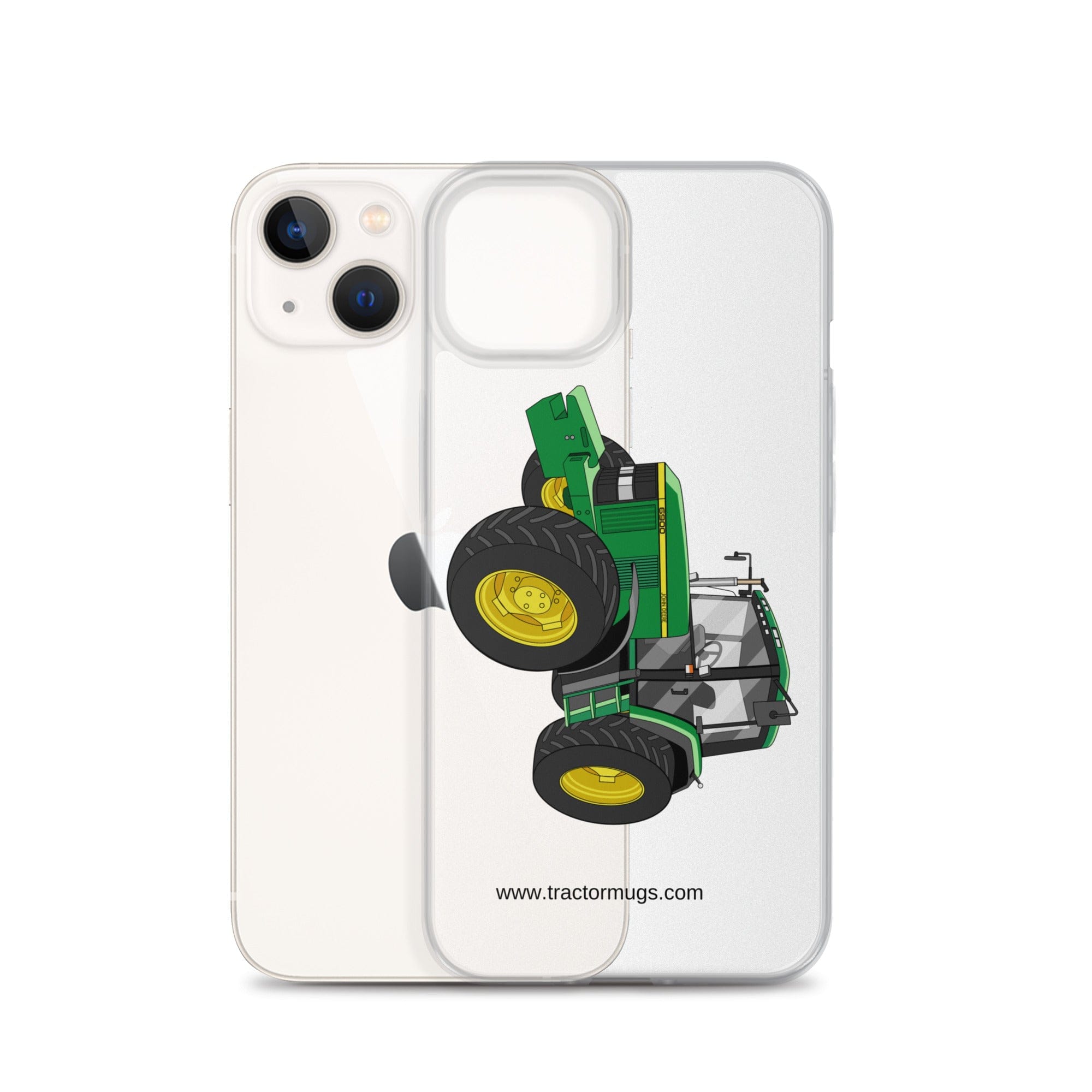 The Tractor Mugs Store John Deere 6900 | Clear Case for iPhone® Quality Farmers Merch