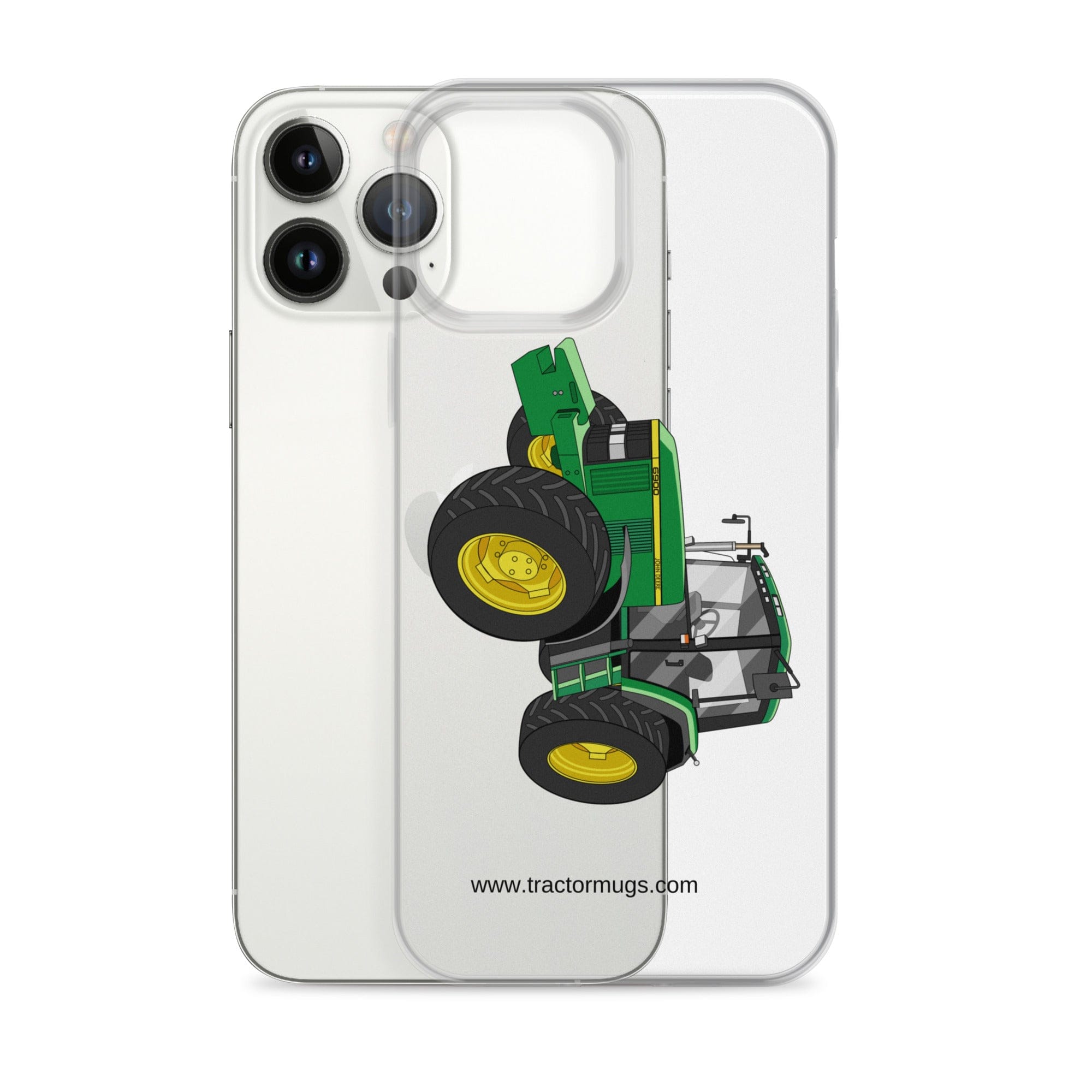 The Tractor Mugs Store John Deere 6900  |  Clear Case for iPhone® Quality Farmers Merch