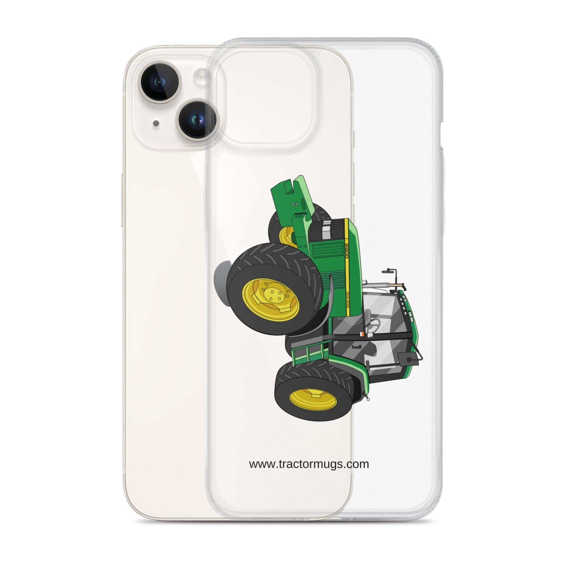 The Tractor Mugs Store John Deere 6900  |  Clear Case for iPhone® Quality Farmers Merch