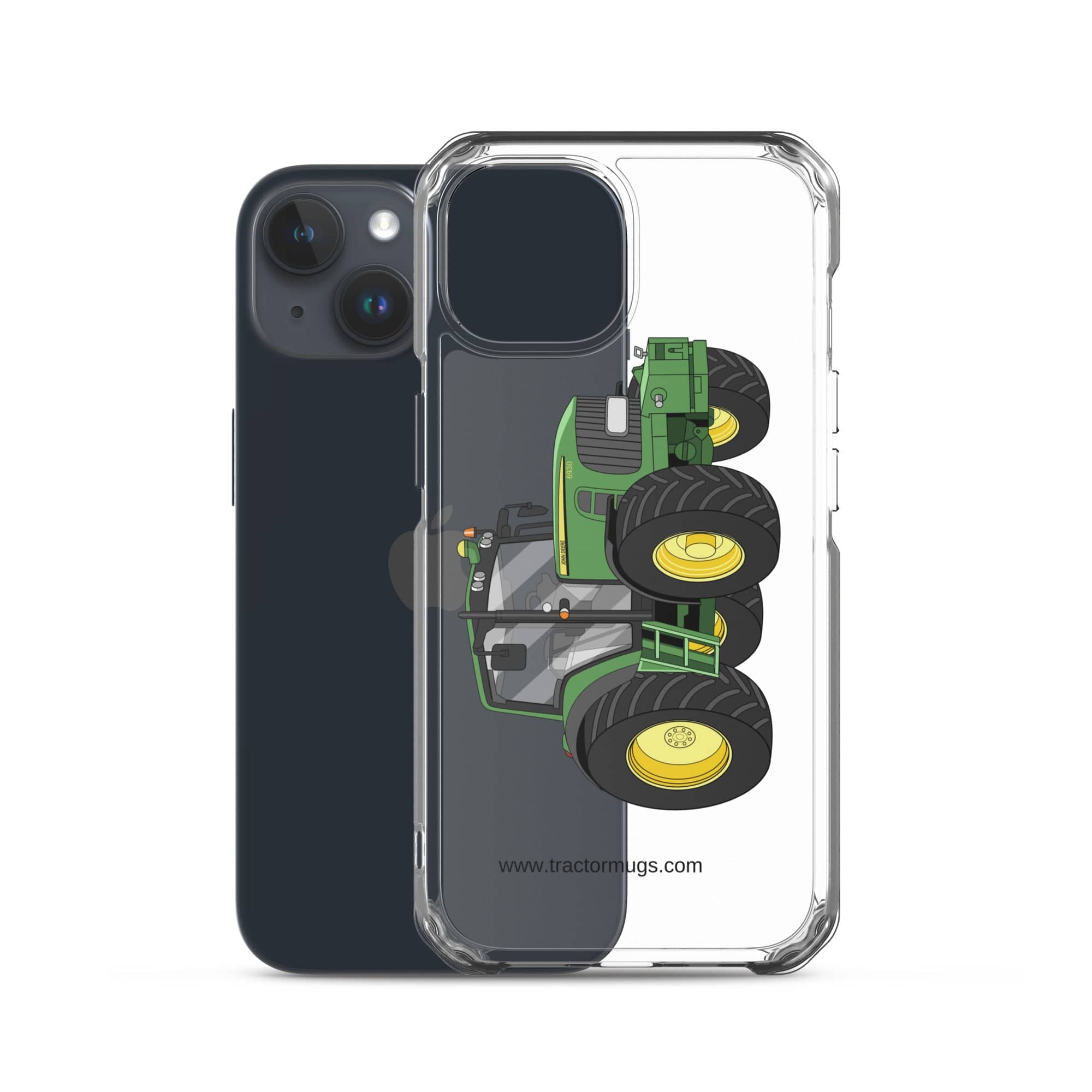 The Tractor Mugs Store John Deere 6930 Premium | Clear Case for iPhone® Quality Farmers Merch