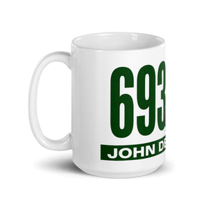 The Tractor Mugs Store John Deere 6930 | White Glossy Mug Quality Farmers Merch