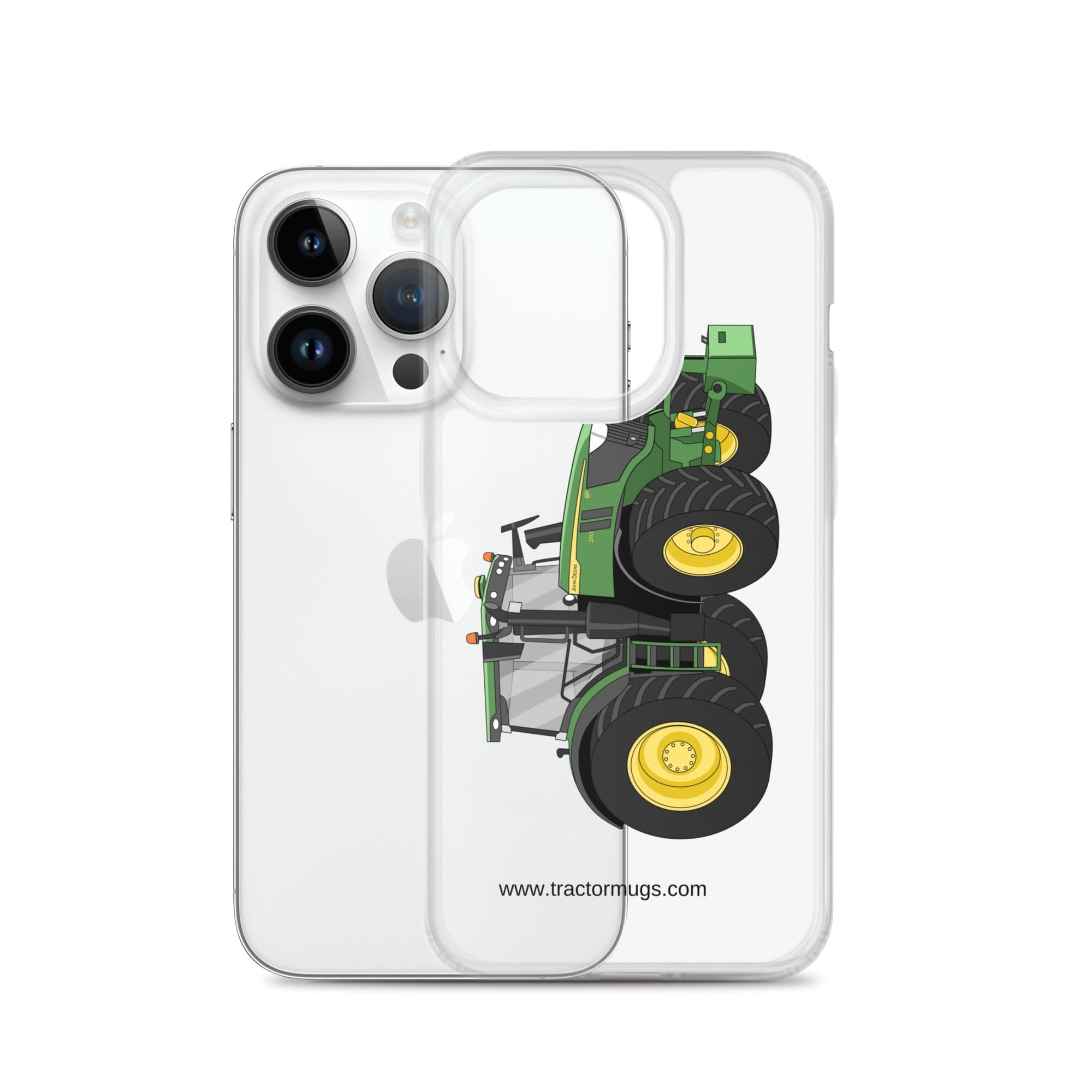 The Tractor Mugs Store John Deere 6R | Clear Case for iPhone® Quality Farmers Merch