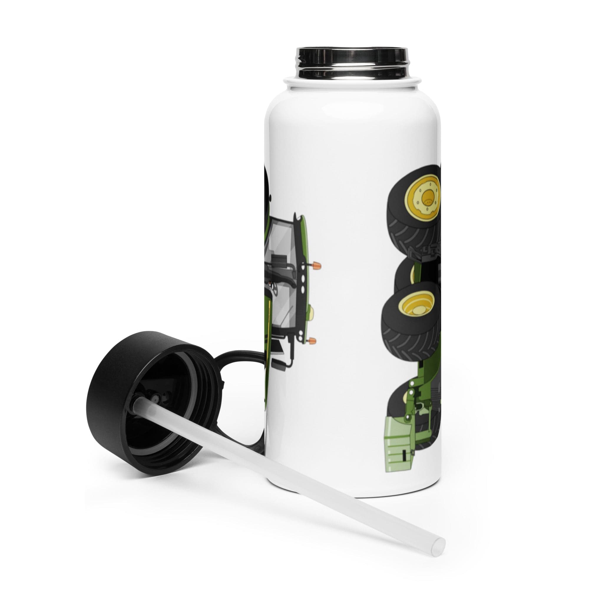 The Tractor Mugs Store John Deere 7310 R |Stainless Steel Water Bottle Quality Farmers Merch