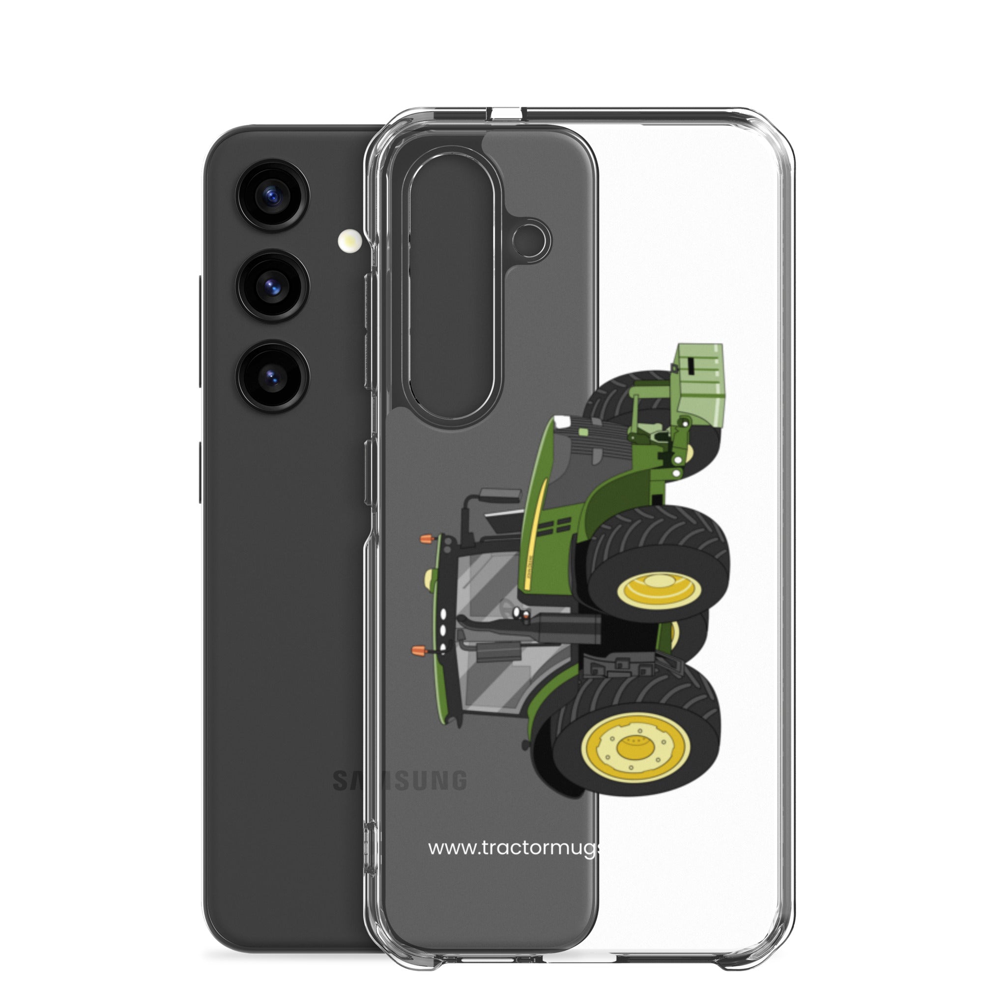 The Tractor Mugs Store John Deere 7310R | Clear Case for Samsung® Quality Farmers Merch