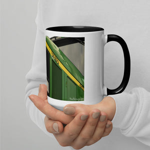 The Tractor Mugs Store John Deere 7810 Bonnet | Oil Painting Mug with Color Inside Quality Farmers Merch