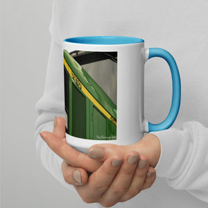 The Tractor Mugs Store John Deere 7810 Bonnet | Oil Painting Mug with Color Inside Quality Farmers Merch