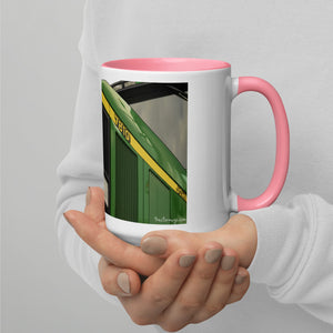 The Tractor Mugs Store John Deere 7810 Bonnet | Oil Painting Mug with Color Inside Quality Farmers Merch