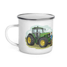 The Tractor Mugs Store John Deere 7810 Man' | Enamel Mug Quality Farmers Merch