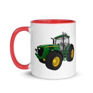 The Tractor Mugs Store John Deere 7820 Mug with Color Inside Quality Farmers Merch