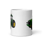 The Tractor Mugs Store John Deere 7820 | White glossy mug Quality Farmers Merch