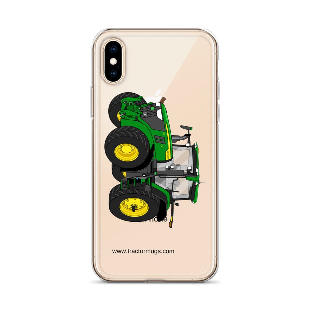 The Tractor Mugs Store John Deere 7R 350 Aut Power | Clear Case for iPhone® Quality Farmers Merch