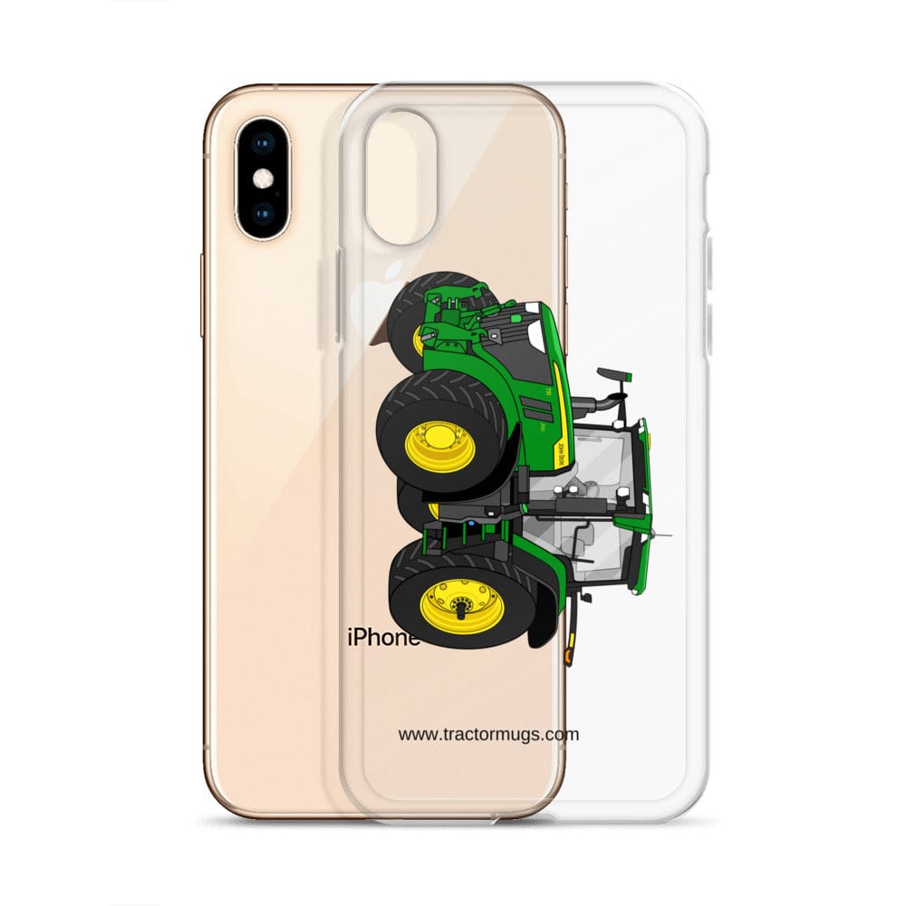 The Tractor Mugs Store John Deere 7R 350 Aut Power | Clear Case for iPhone® Quality Farmers Merch