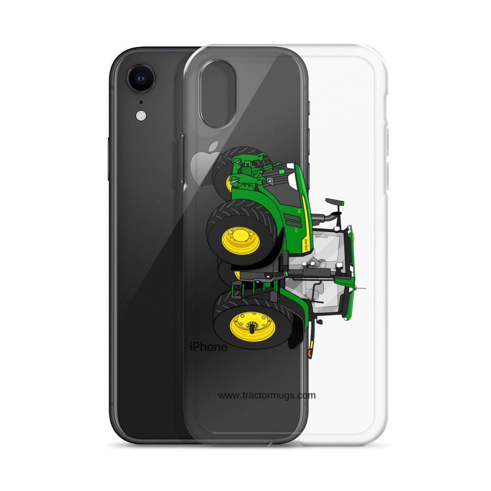 The Tractor Mugs Store John Deere 7R 350 Aut Power | Clear Case for iPhone® Quality Farmers Merch