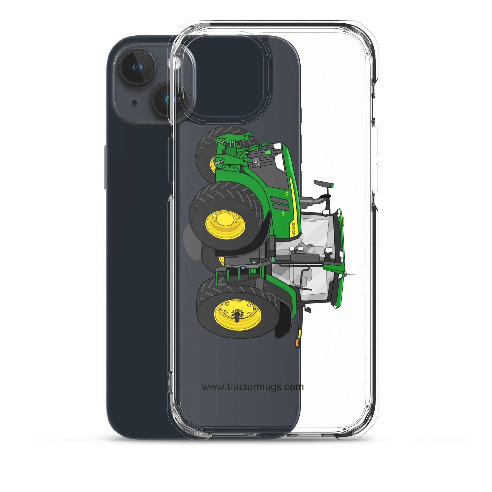 The Tractor Mugs Store John Deere 7R 350 Aut Power | Clear Case for iPhone® Quality Farmers Merch