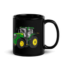 The Tractor Mugs Store John Deere 7R 350 Auto Power | Black Glossy Mug Quality Farmers Merch