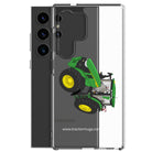 The Tractor Mugs Store John Deere 7R 350 auto power | Clear Case for Samsung® Quality Farmers Merch