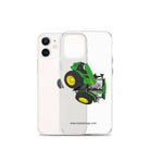 The Tractor Mugs Store John Deere 7R 350 auto powr | Clear Case for iPhone® Quality Farmers Merch