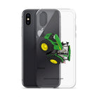 The Tractor Mugs Store John Deere 7R 350 auto powr | Clear Case for iPhone® Quality Farmers Merch