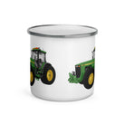The Tractor Mugs Store John Deere 8200 | Enamel Mug Quality Farmers Merch