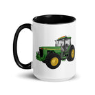 The Tractor Mugs Store John Deere 8200 | Mug with Color Inside Quality Farmers Merch