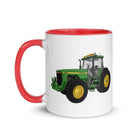 The Tractor Mugs Store John Deere 8200 | Mug with Color Inside Quality Farmers Merch
