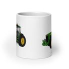 The Tractor Mugs Store John Deere 8200 | White glossy mug Quality Farmers Merch