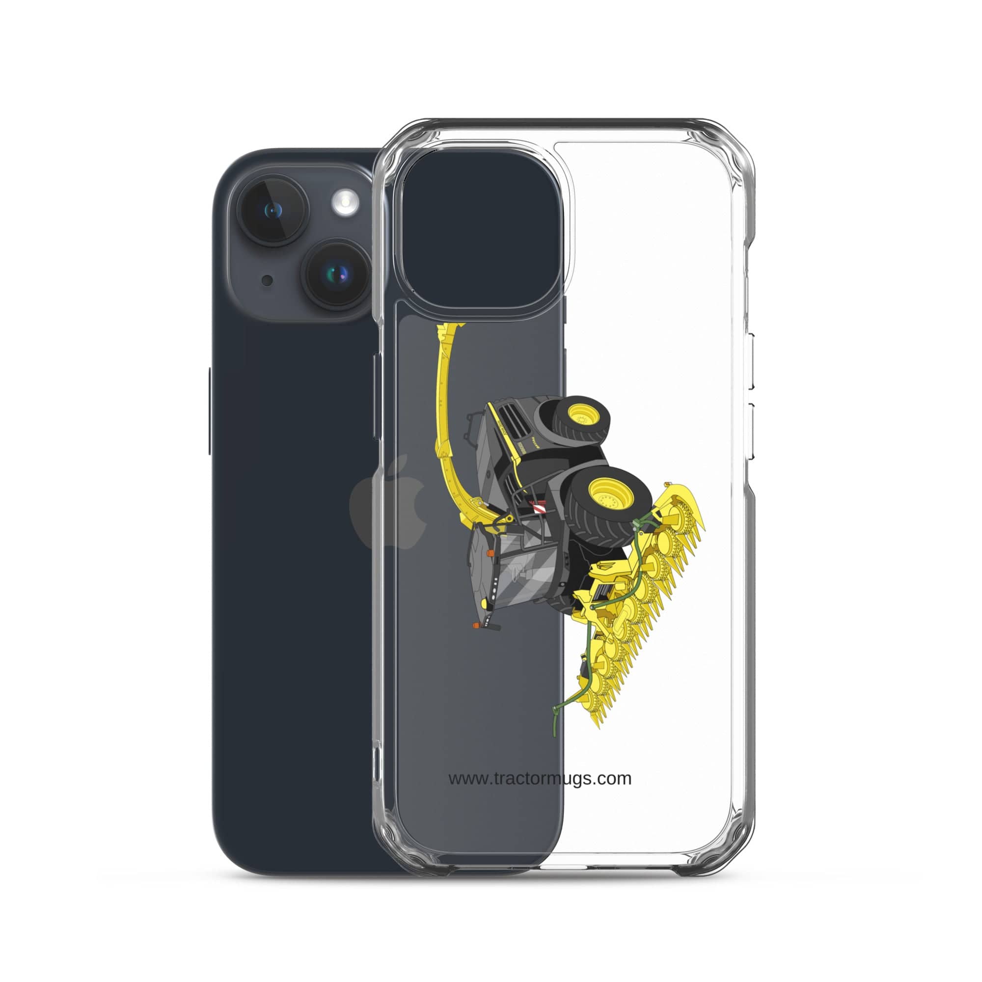 The Tractor Mugs Store John Deere 8800 Black Beauty Silage Harvester | Clear Case for iPhone® Quality Farmers Merch