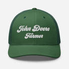 The Tractor Mugs Store John Deere Farmer | Retro 70's Trucker Cap Quality Farmers Merch