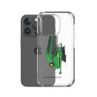 The Tractor Mugs Store John Deere X9 1100 Combine | Clear Case for iPhone® Quality Farmers Merch