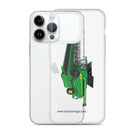 The Tractor Mugs Store John Deere X9 1100 Combine | Clear Case for iPhone® Quality Farmers Merch