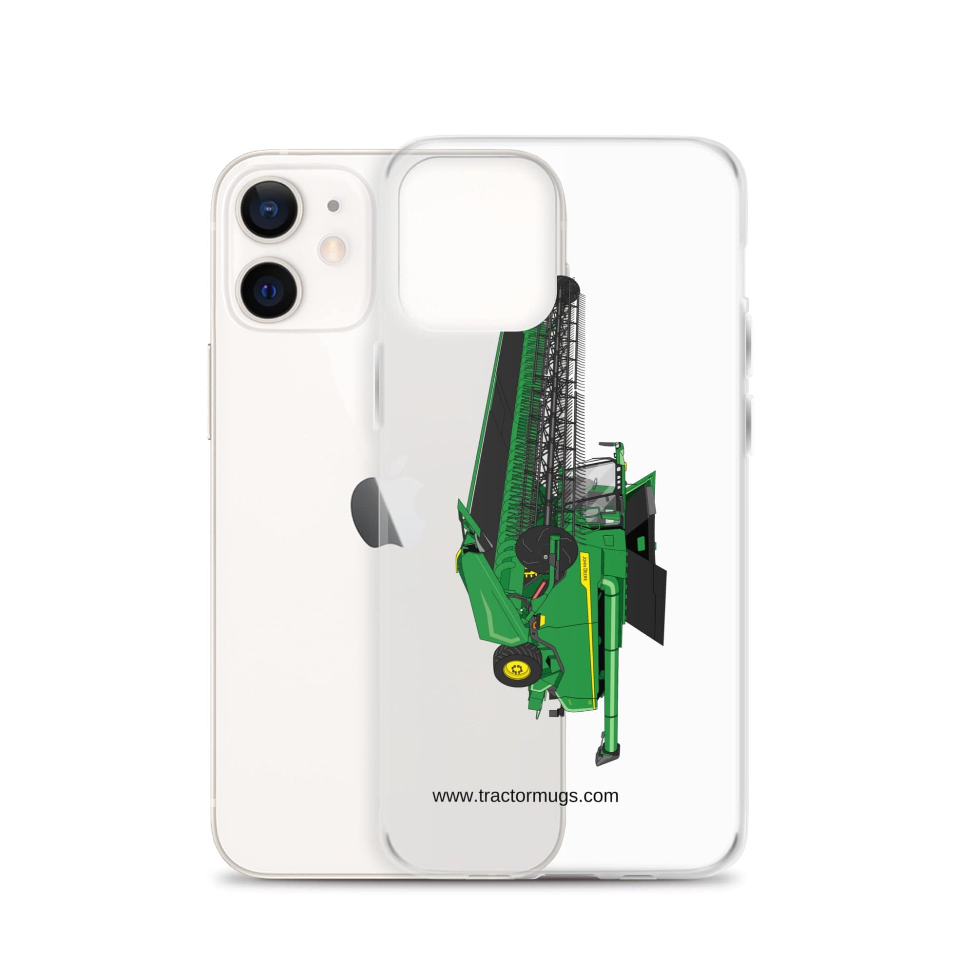 The Tractor Mugs Store John Deere X9 1100 Combine | Clear Case for iPhone® Quality Farmers Merch
