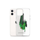 The Tractor Mugs Store John Deere X9 1100 Combine | Clear Case for iPhone® Quality Farmers Merch