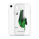 The Tractor Mugs Store John Deere X9 1100 Combine | Clear Case for iPhone® Quality Farmers Merch