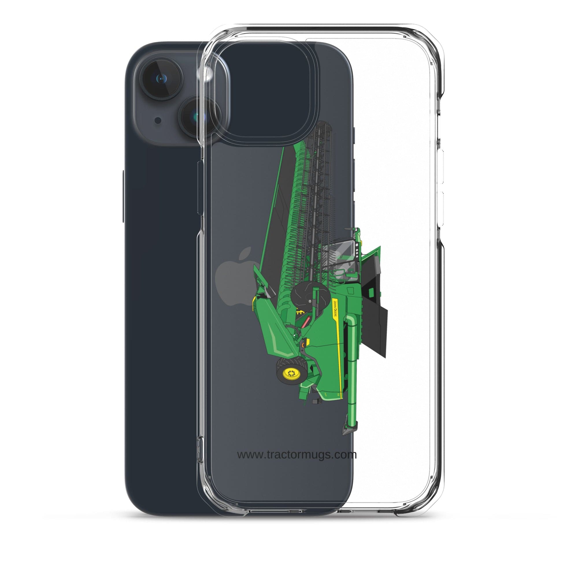 The Tractor Mugs Store John Deere X9 1100 Combine | Clear Case for iPhone® Quality Farmers Merch