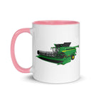 The Tractor Mugs Store John Deere X9 1100 Combine | Mug with Color Inside Quality Farmers Merch