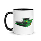 The Tractor Mugs Store John Deere X9 1100 Combine | Mug with Color Inside Quality Farmers Merch