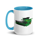 The Tractor Mugs Store John Deere X9 1100 Combine | Mug with Color Inside Quality Farmers Merch