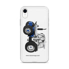 The Tractor Mugs Store Jubilee Edition Silver Tractor | Clear Case for iPhone® Quality Farmers Merch