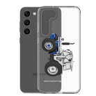 The Tractor Mugs Store Jubilee Edition Silver Tractor | Clear Case for Samsung® Quality Farmers Merch