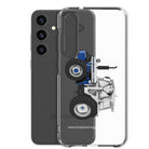 The Tractor Mugs Store Jubilee Edition Silver Tractor | Clear Case for Samsung® Quality Farmers Merch