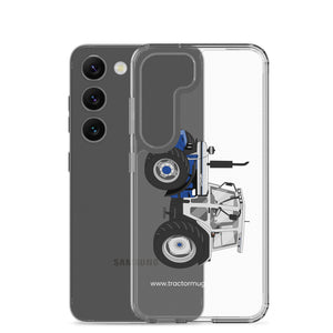 The Tractor Mugs Store Jubilee Edition Silver Tractor | Clear Case for Samsung® Quality Farmers Merch