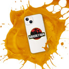 The Tractor Mugs Store JURASSIC FARM | Clear Case for iPhone® Quality Farmers Merch