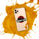 The Tractor Mugs Store JURASSIC FARM | Clear Case for iPhone® Quality Farmers Merch