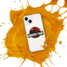 The Tractor Mugs Store JURASSIC FARM | Clear Case for iPhone® Quality Farmers Merch