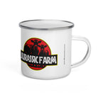 The Tractor Mugs Store JURASSIC FARM | Enamel Mug Quality Farmers Merch