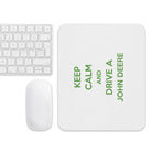 The Tractor Mugs Store KEEP CALM. DRIVE A JOHN DEERE | Mouse pad Quality Farmers Merch