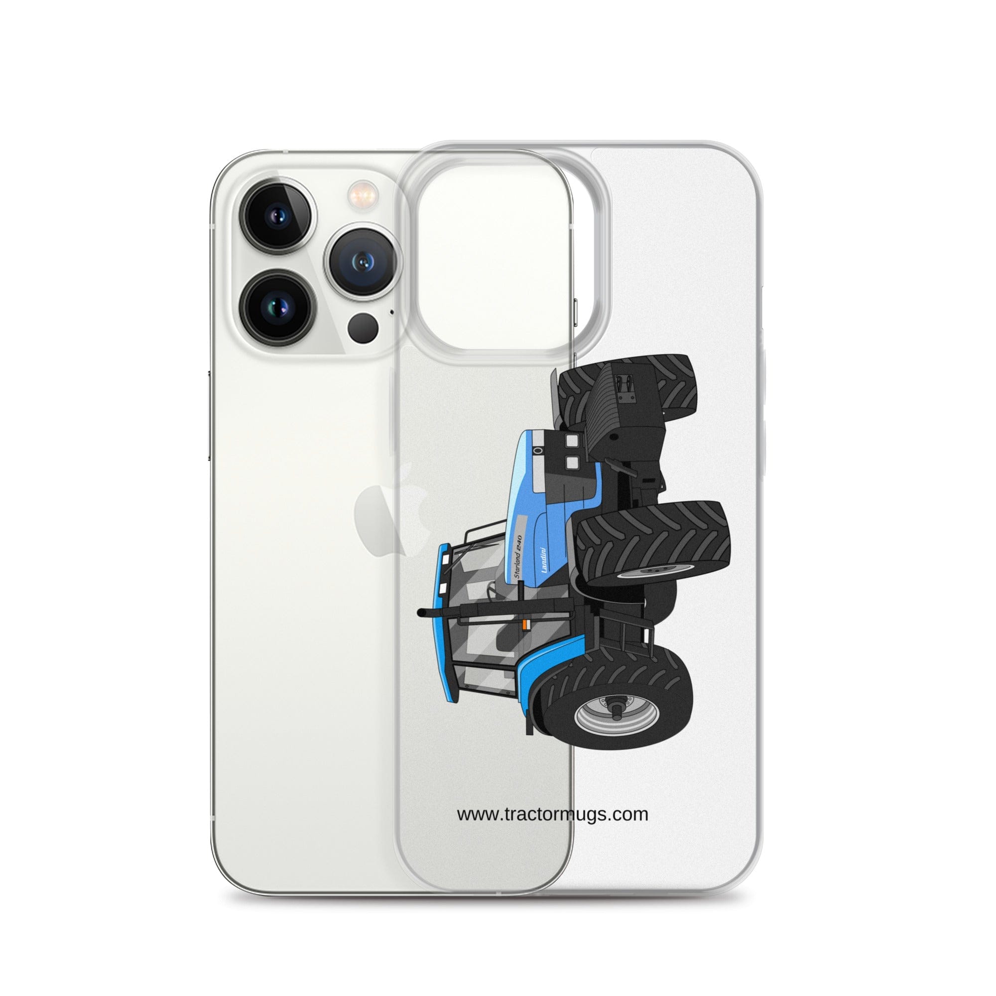 The Tractor Mugs Store Landini Starland 240 | Clear Case for iPhone® Quality Farmers Merch