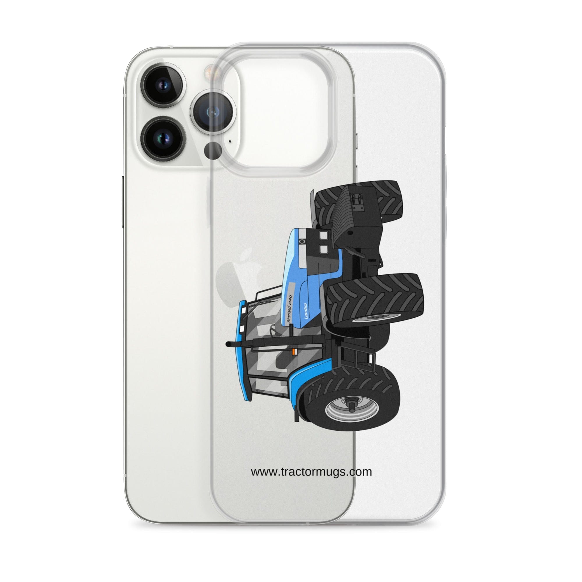 The Tractor Mugs Store Landini Starland 240 | Clear Case for iPhone® Quality Farmers Merch