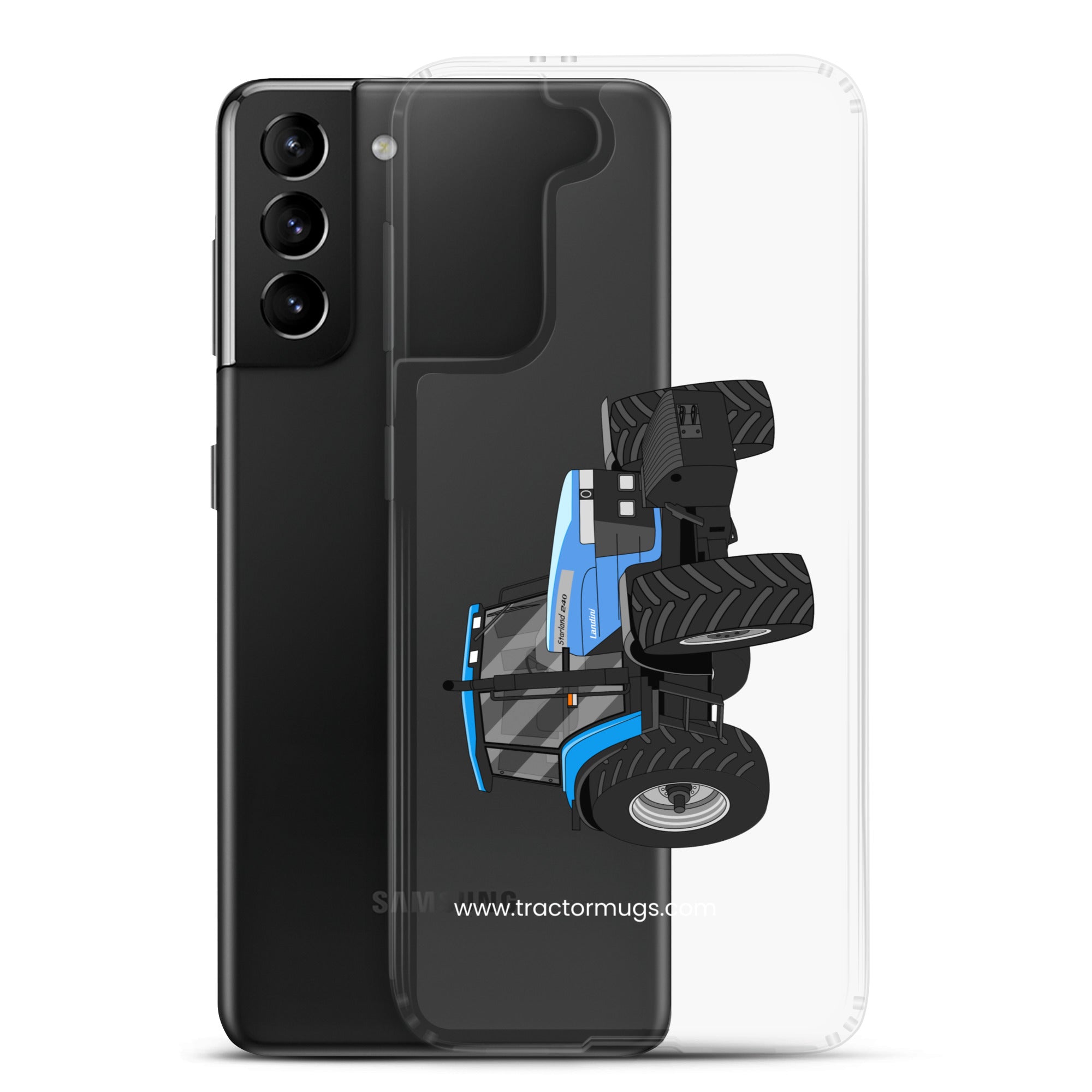 The Tractor Mugs Store Landini Starland 240 | Clear Case for Samsung® Quality Farmers Merch