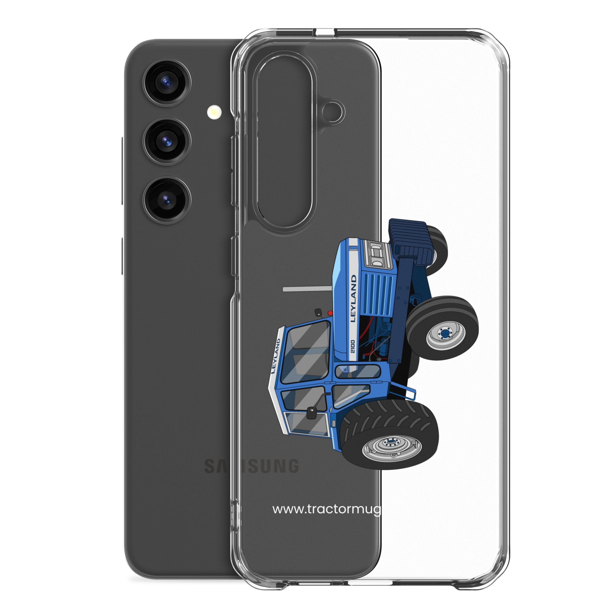 The Tractor Mugs Store Leyland 2100 | Clear Case for Samsung® Quality Farmers Merch